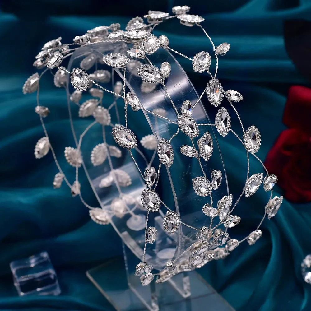 Rhinestone Head Chain Bridal Headdress Bridal Hair Ornaments