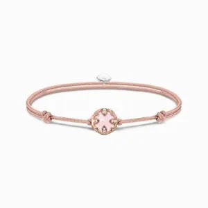 Rose Gold Plated Nylon Quartz Bracelet A2122-816-40
