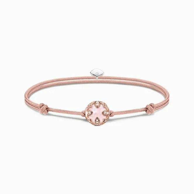 Rose Gold Plated Nylon Quartz Bracelet A2122-816-40