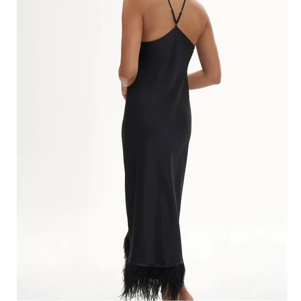 Rya Collection Swan Gown 617 in  Black