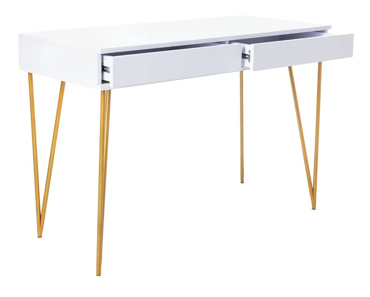 Safavieh Pine 2 Drawer Desk in Choice of Three Finishes FOX2238A