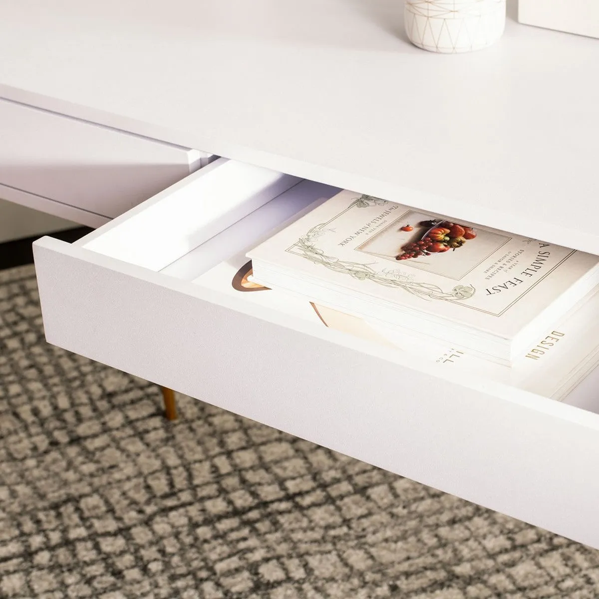 Safavieh Pine 2 Drawer Desk in Choice of Three Finishes FOX2238A