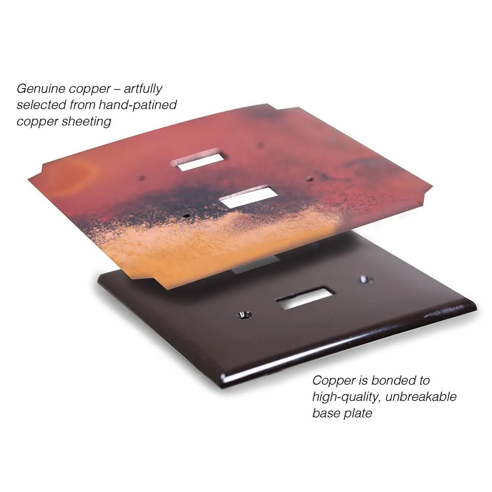 Sierra Copper - 1 Data Jack Wallplate