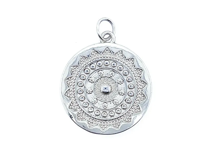 Stunning Sundial Pendant