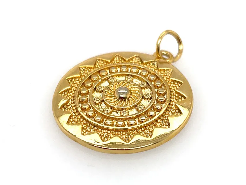 Stunning Sundial Pendant