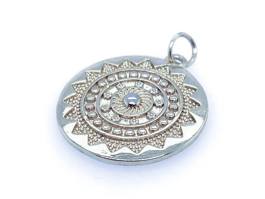 Stunning Sundial Pendant