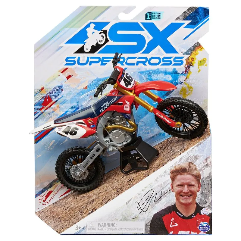 Supercross 1:10 Die Cast Motorcycle #46 Justin Hill