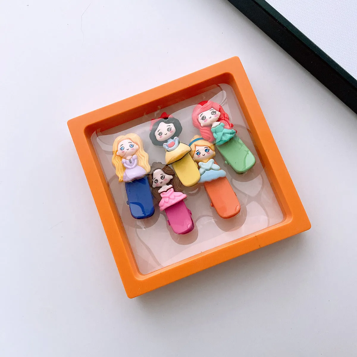 Sweet Girls Candy Color 1box=5pieces Hairpin Clips by MyKids-USA™