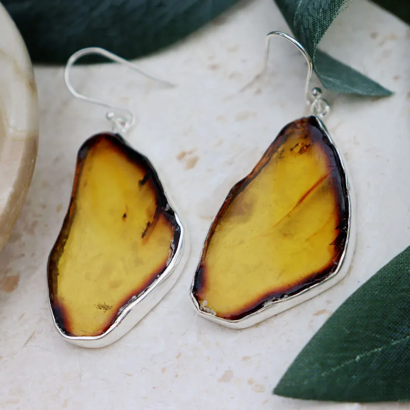 Vana Amber Classic Earrings