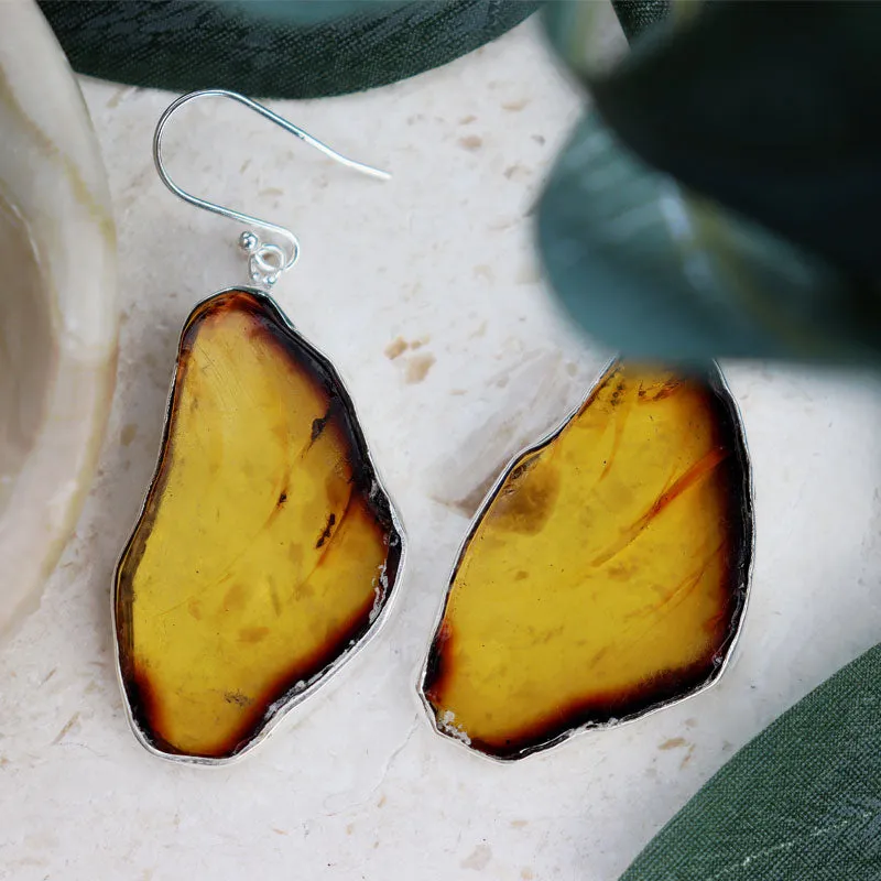 Vana Amber Classic Earrings