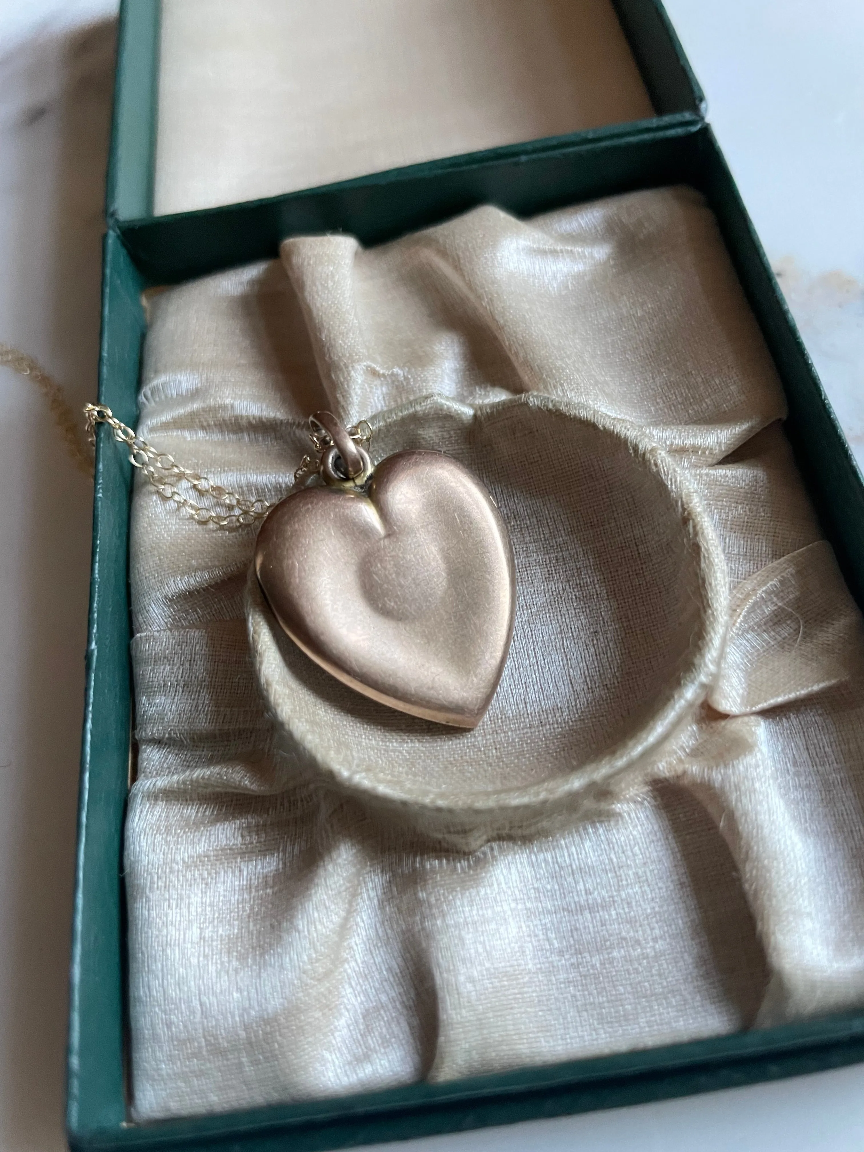 Victorian Monogram Heart Locket