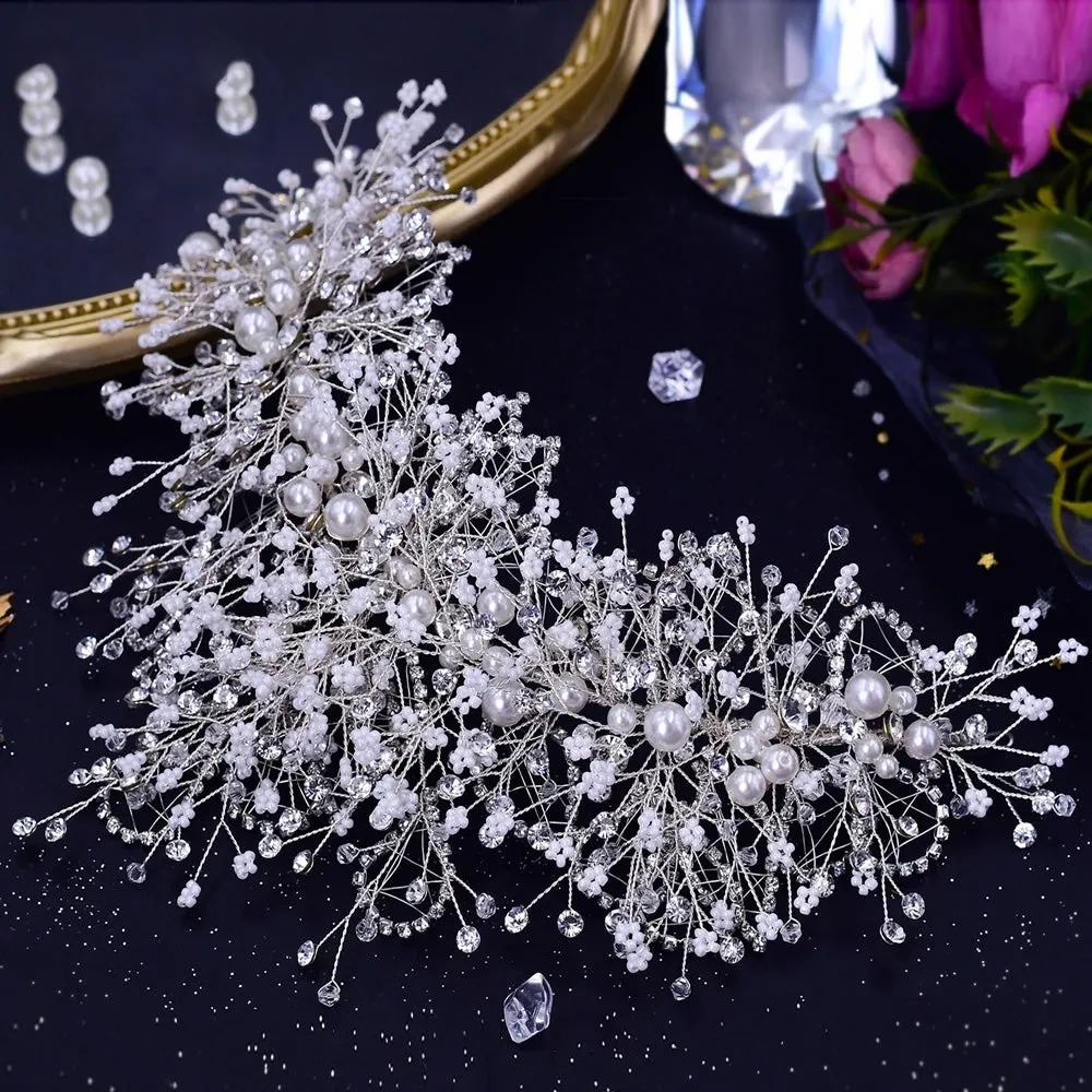 Vintage Bridal Headband: Elegant Wedding Hair Accessory