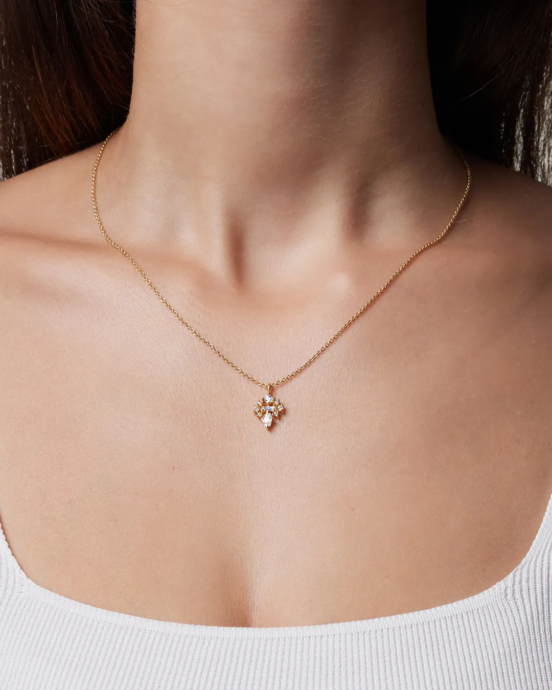 Virginia Diamond Necklace with Lab Grown Diamonds