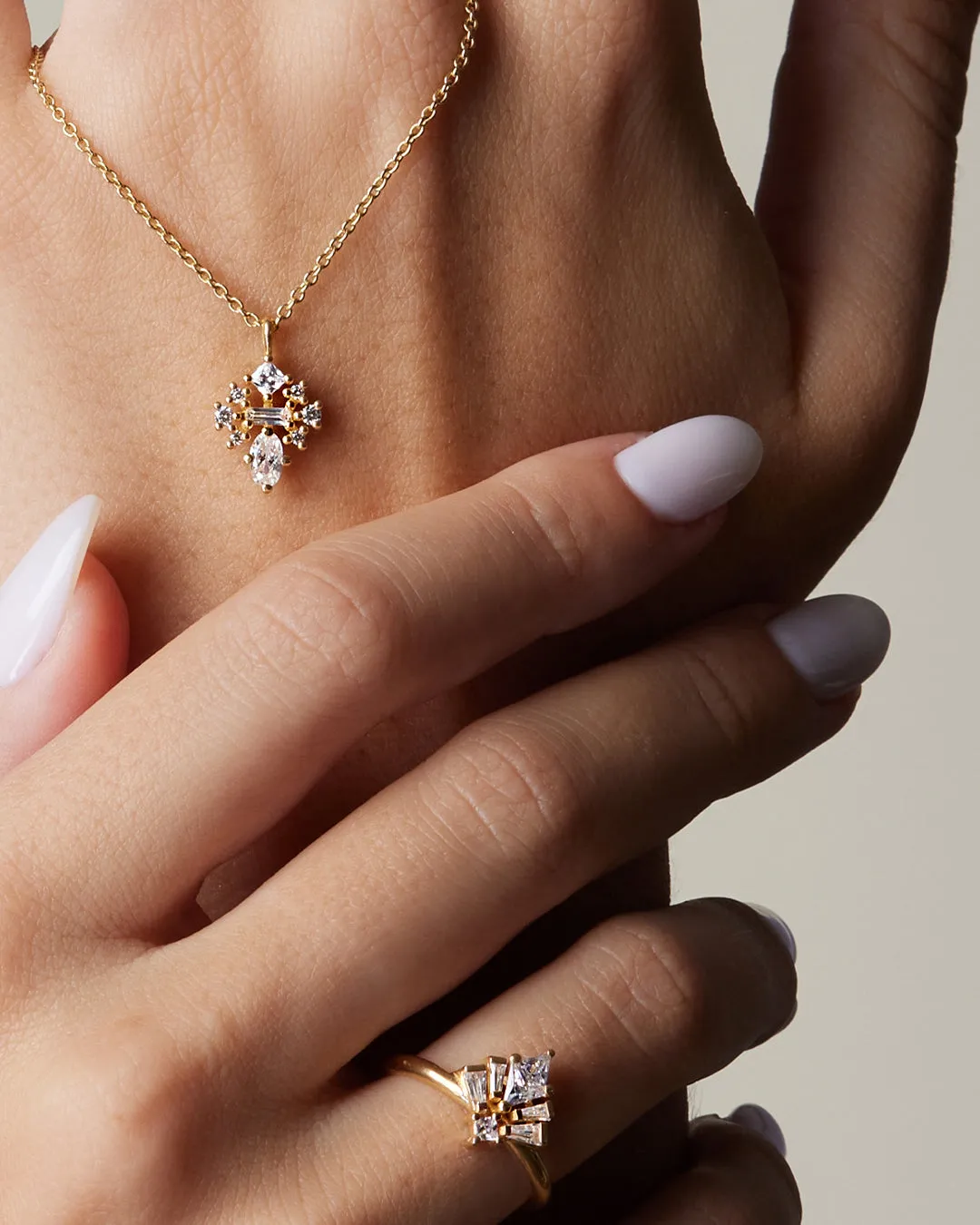 Virginia Diamond Necklace with Lab Grown Diamonds