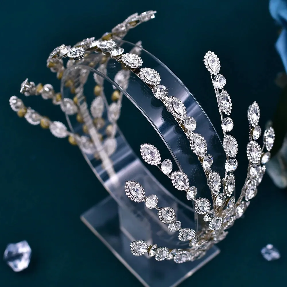 Wedding Hair Accessories Bridal Rhinestone Headwear Women Headpiece