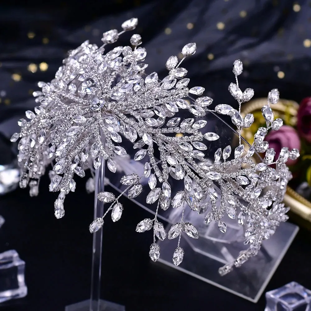 Wedding Headbands Bridal Tiaras and Headdress Crystal Headpiece