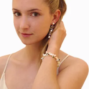 White Freshwater Pearl 'Tutti Frutti' Bracelet